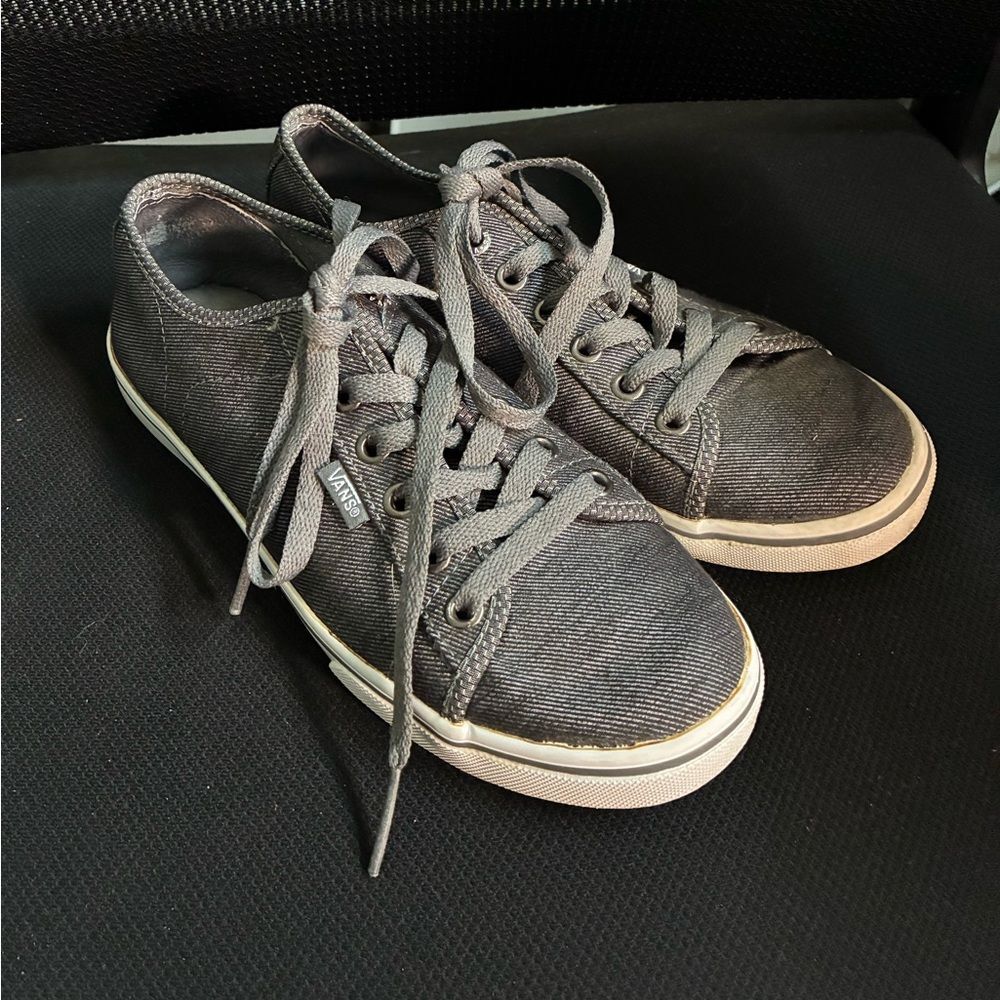 Vans Shoes Womens 7 Ferris Lo Pro Sneakers VN 0JW069V Gray Fabric Low Top Casual